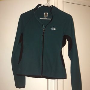 North face fleece zip up